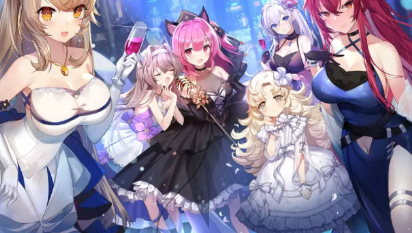 二次元少女卡牌游戏